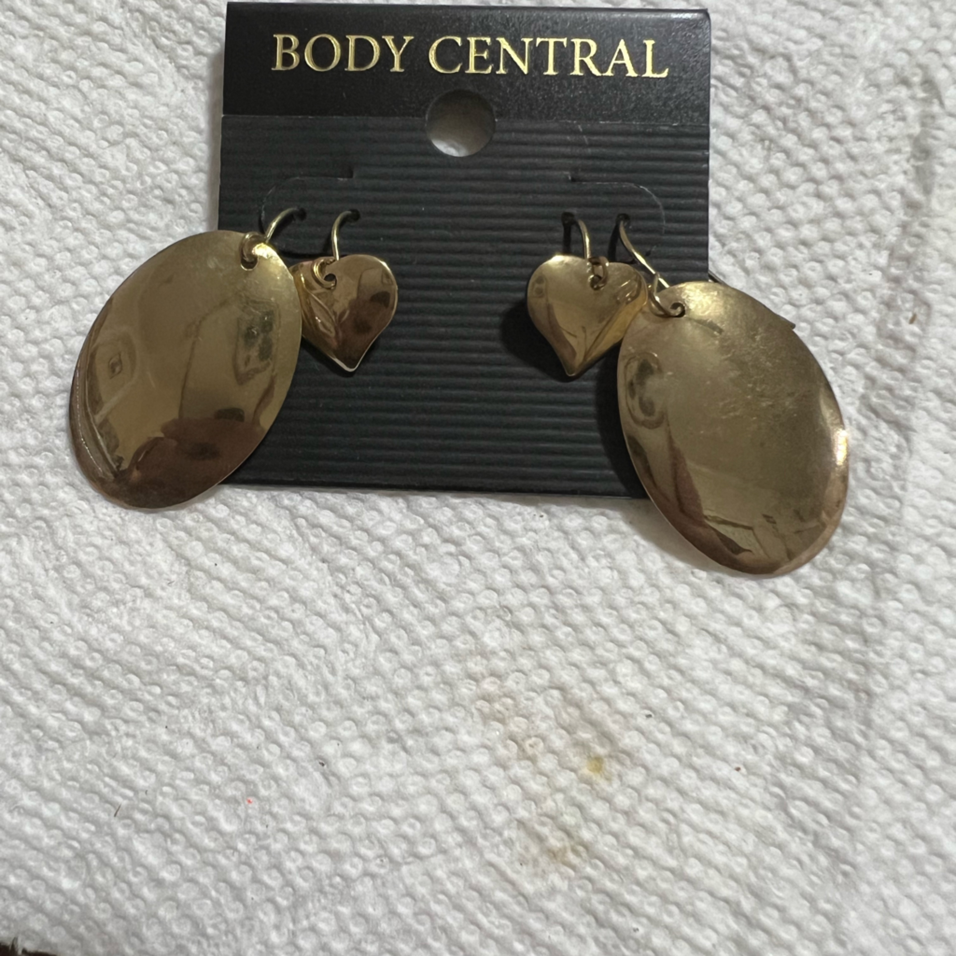 Body Central Brand Gold Tone Nwt Earrings